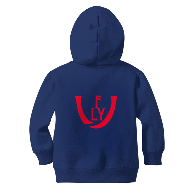 logoRED Classic Kids Zip Hoodie - UNIDENTIFLY