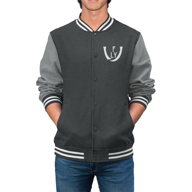 Unidentifly Varsity Jacket (front logo) - UNIDENTIFLY