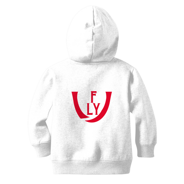 logoRED Classic Kids Zip Hoodie - UNIDENTIFLY