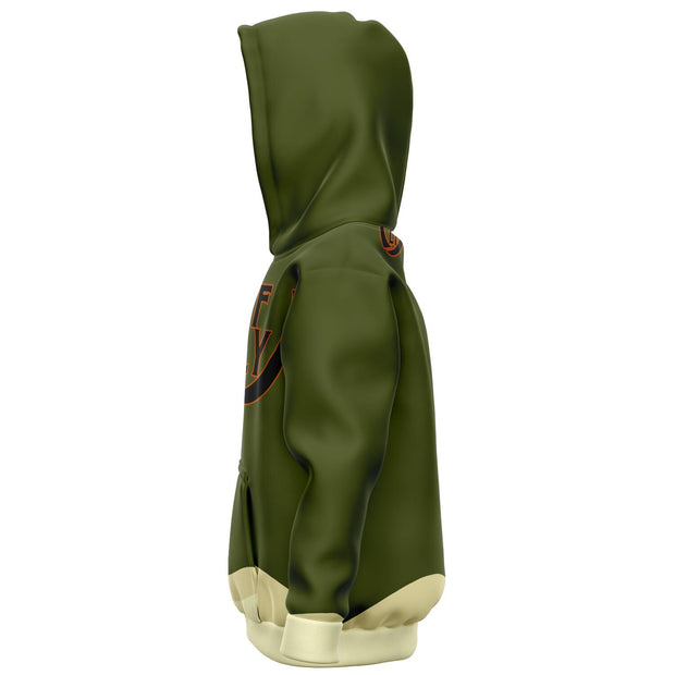 Olive Cactus Kids Hoodie - UNIDENTIFLY