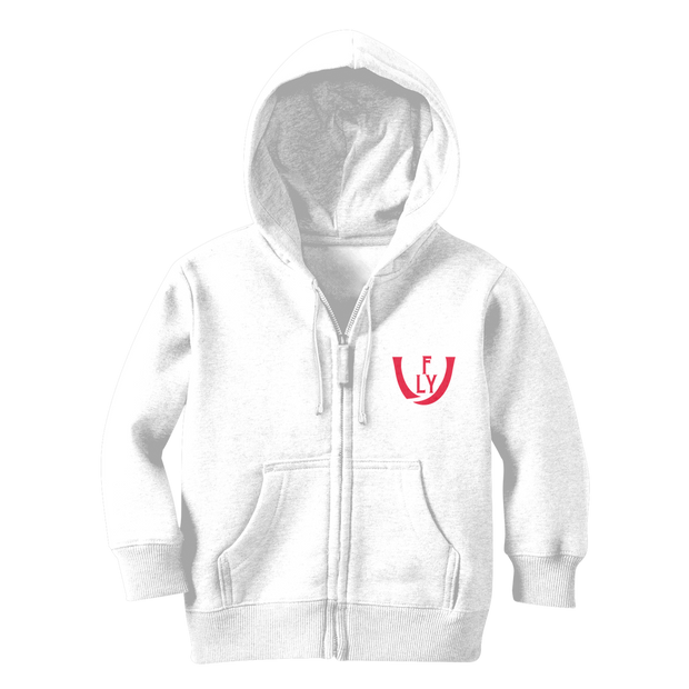 logoRED Classic Kids Zip Hoodie - UNIDENTIFLY