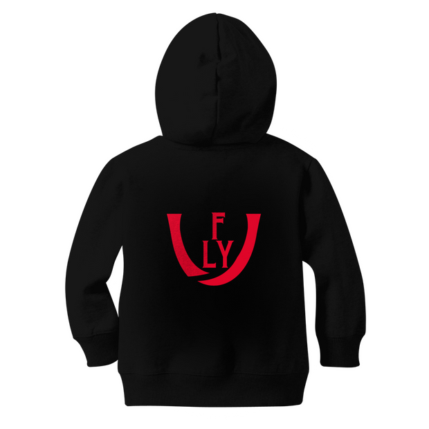 logoRED Classic Kids Zip Hoodie - UNIDENTIFLY