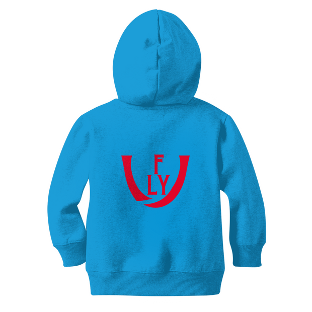 logoRED Classic Kids Zip Hoodie - UNIDENTIFLY