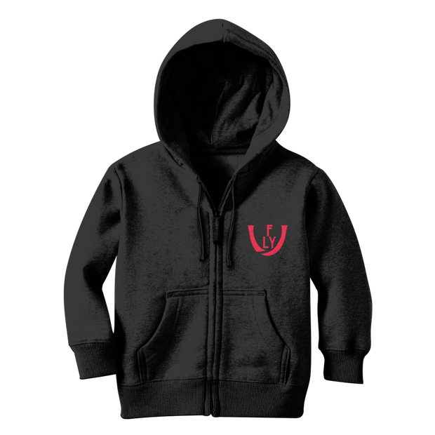 logoRED Classic Kids Zip Hoodie - UNIDENTIFLY