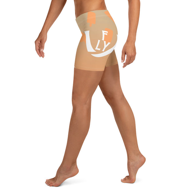 Creamsicle Shorts Women - UNIDENTIFLY