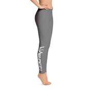 Statement Grey Leggings - UNIDENTIFLY