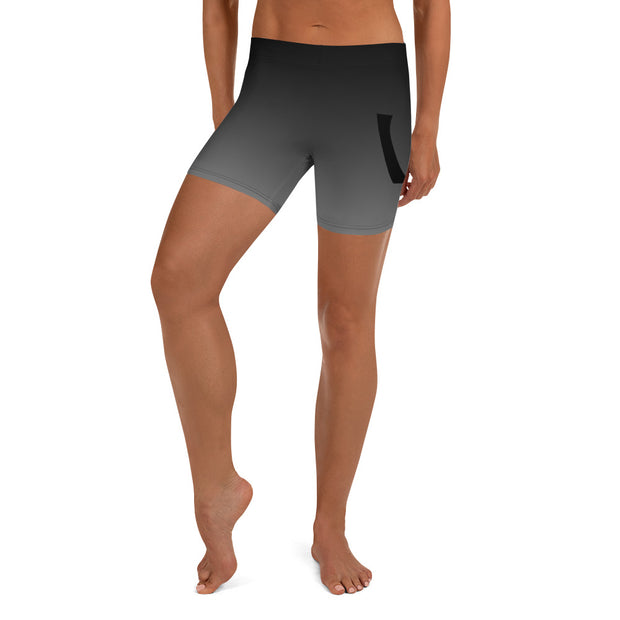 Fade to Black Shorts Women - UNIDENTIFLY