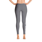 Statement Grey Leggings - UNIDENTIFLY