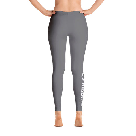 Statement Grey Leggings - UNIDENTIFLY