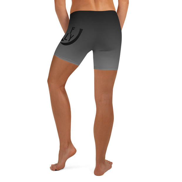 Fade to Black Shorts Women - UNIDENTIFLY