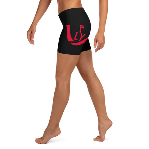 Statement Red Shorts Women - UNIDENTIFLY