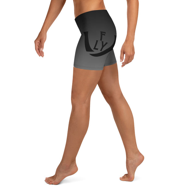 Fade to Black Shorts Women - UNIDENTIFLY