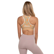 Creamcicle Padded Sports Bra - UNIDENTIFLY