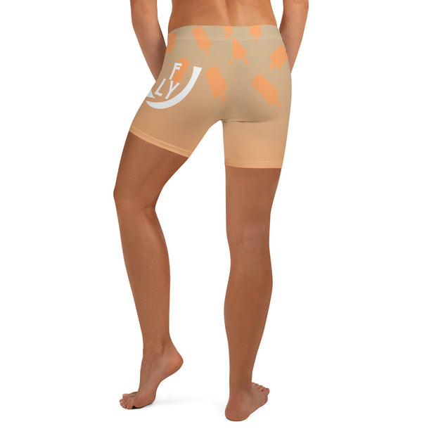 Creamsicle Shorts Women - UNIDENTIFLY