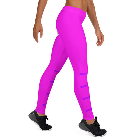 Hyper Purple Max Leggings - UNIDENTIFLY