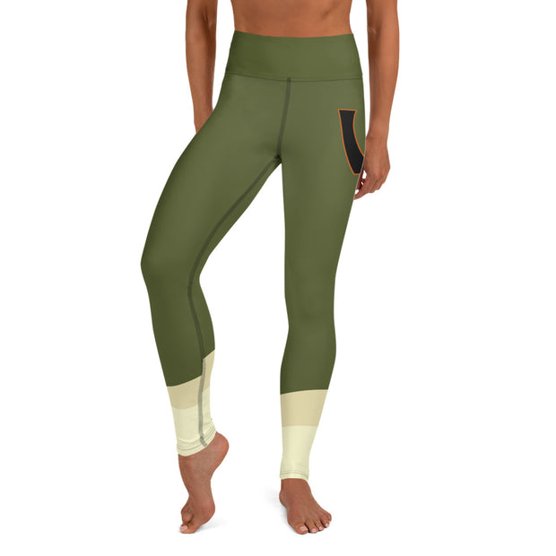 Olice Cactus High Yoga Leggings - UNIDENTIFLY