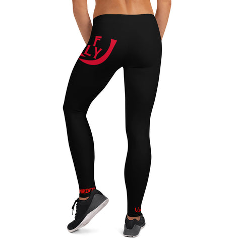 Imperial Red Leggings - UNIDENTIFLY