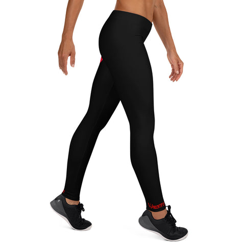 Imperial Red Leggings - UNIDENTIFLY