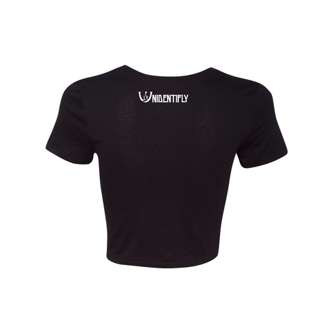 Statement Crop Tee - UNIDENTIFLY