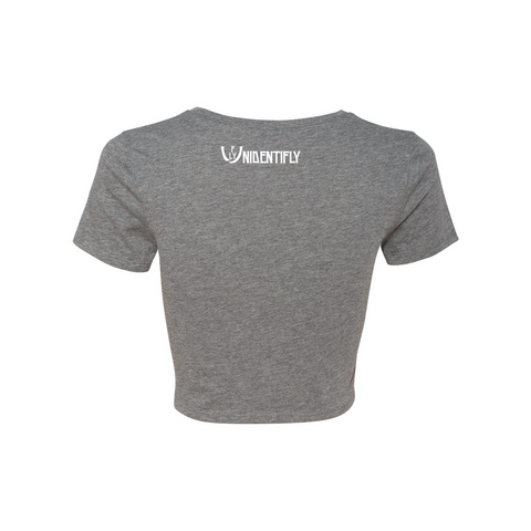 Statement Crop Tee - UNIDENTIFLY